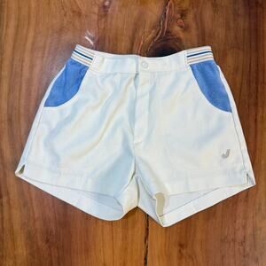 Vintage Jantzen Shorts Men 32 Beach Tennis Short Polyester Knit Terry Cloth L3-4